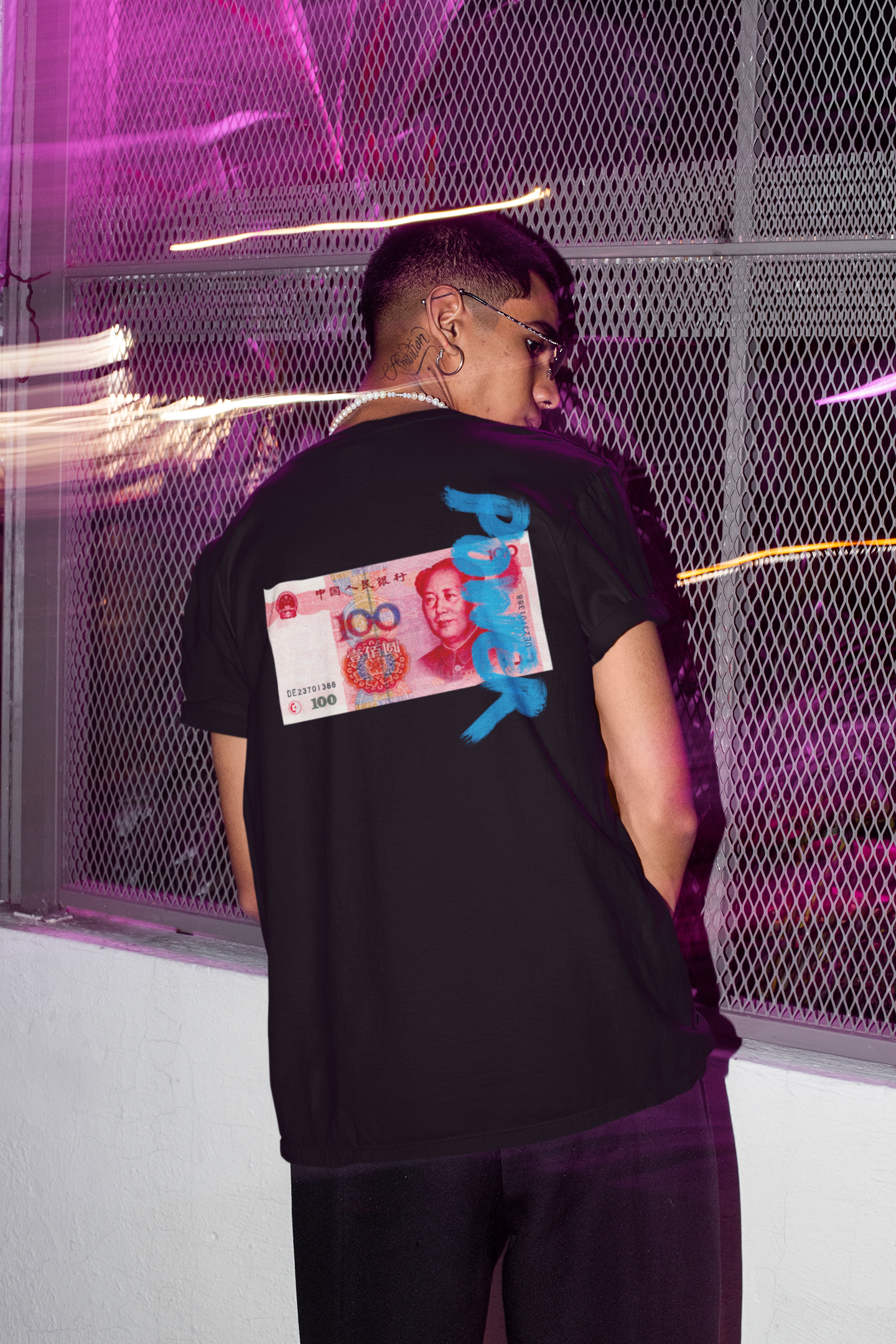 Black active Tee